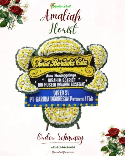 Papan Bunga Duka di Jogomulyan